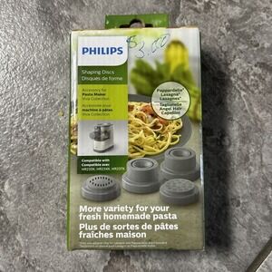 Philips Pasta Maker Accessory Kit 4 in 1 Shaping Discs for Pappardelle Taglia...